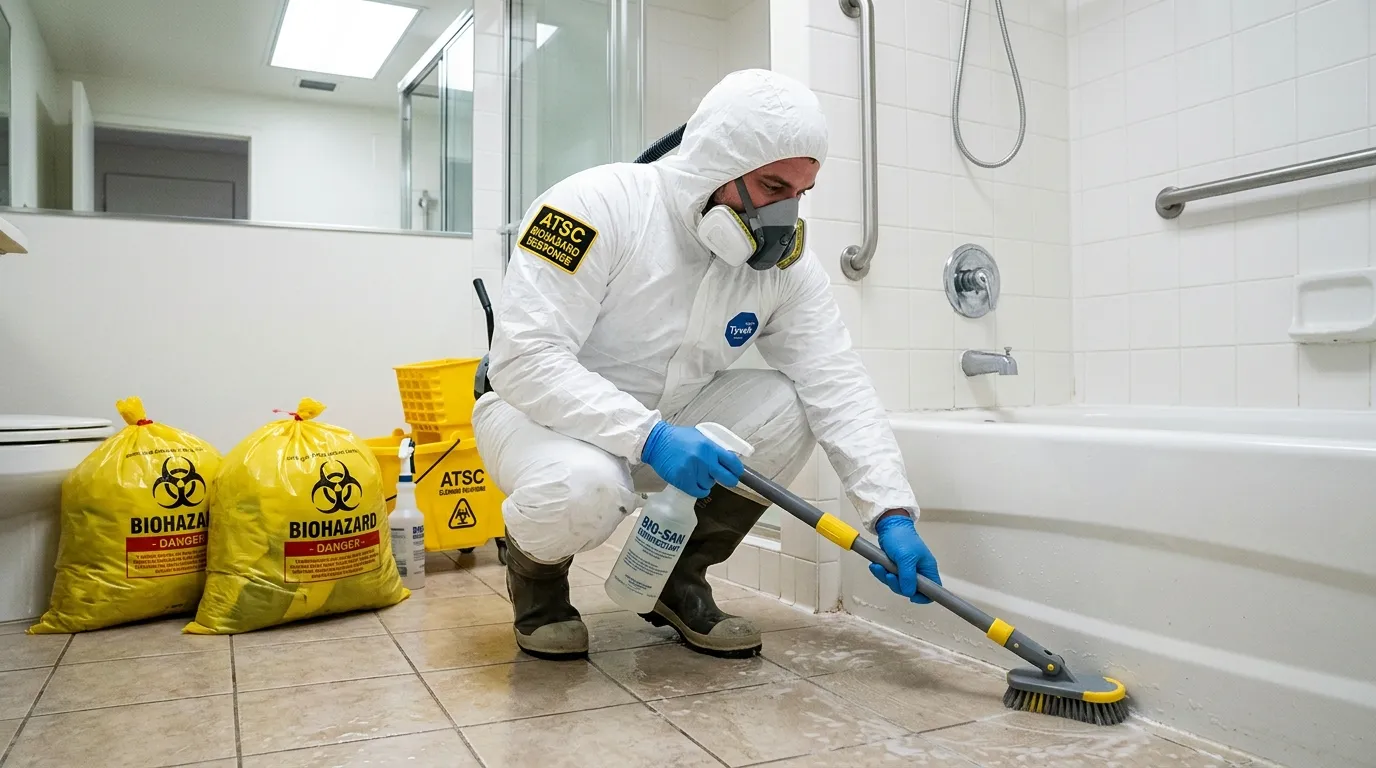 Decontamination equipment deployed for Blood Cleanup in Weston